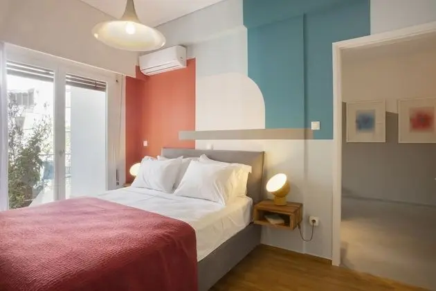 Design Apart Daire, 1 Büyük (Queen) Boy Yatak ve Çekyat, Sigara İçilmez, Şehir Manzaralı