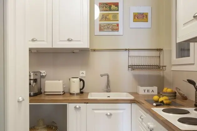 Design Apart Daire, 1 Büyük (Queen) Boy Yatak ve Çekyat, Sigara İçilmez, Şehir Manzaralı