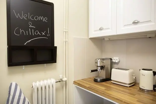 Design Apart Daire, 1 Büyük (Queen) Boy Yatak ve Çekyat, Sigara İçilmez, Şehir Manzaralı