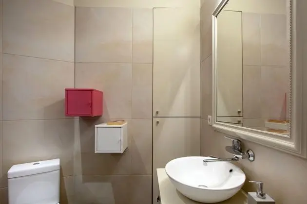 Design Apart Daire, 1 Büyük (Queen) Boy Yatak ve Çekyat, Sigara İçilmez, Şehir Manzaralı