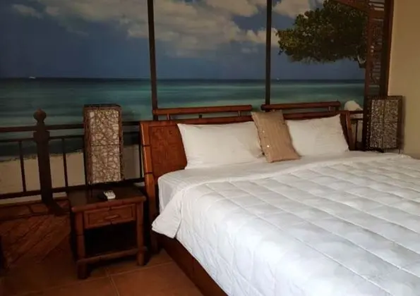 Deluxe Tek Büyük Yataklı Oda, Balkon, Okyanus Manzaralı