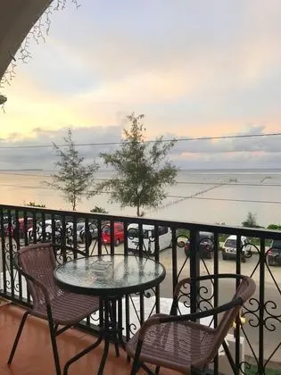 Deluxe Tek Büyük Yataklı Oda, Balkon, Okyanus Manzaralı