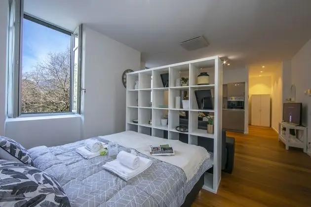 Family Stüdyo, 1 Çift Kişilik Yatak ve Çekyat, Dağ Manzaralı (Little Lugano)