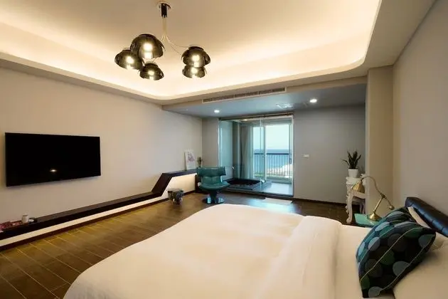 Deluxe Tek Büyük Yataklı Oda, Deniz Manzaralı