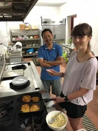 Family Üç Kişilik Oda, Bahçe Manzaralı