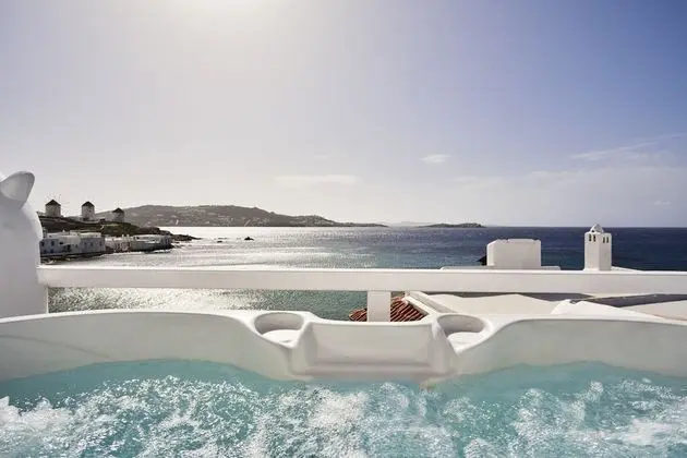 Junior Süit, Deniz Manzaralı (Outdoor Jetted Tub)