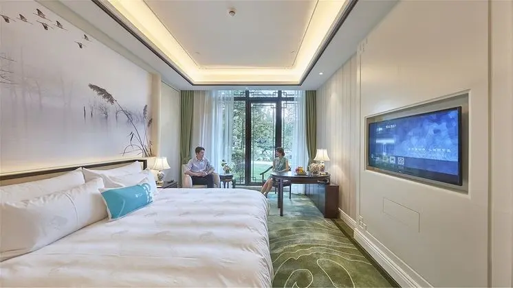 Executive Oda, 1 En Büyük (King) Boy Yatak, Bahçe Manzaralı