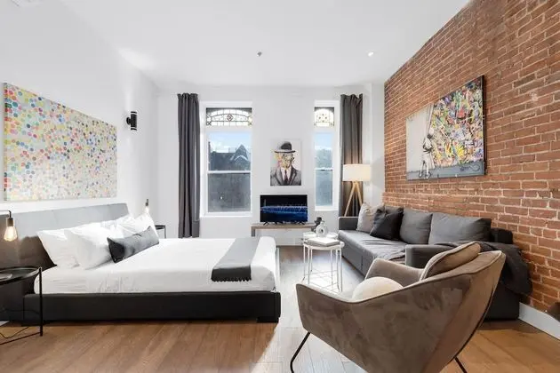 Deluxe Stüdyo Süit, Birden Çok Yatak, Şehir Manzaralı (Downtown 302)