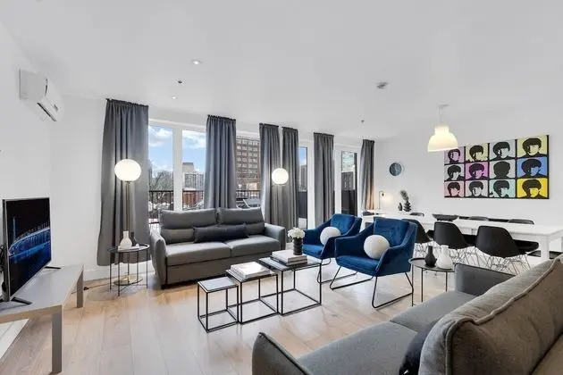 Superior Apart Daire, Birden Çok Yatak, Veranda, Şehir Manzaralı (Duplex Downtown 503)