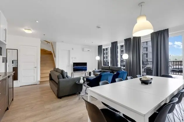 Superior Apart Daire, Birden Çok Yatak, Veranda, Şehir Manzaralı (Duplex Downtown 503)