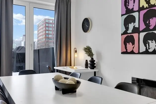 Superior Apart Daire, Birden Çok Yatak, Veranda, Şehir Manzaralı (Duplex Downtown 503)