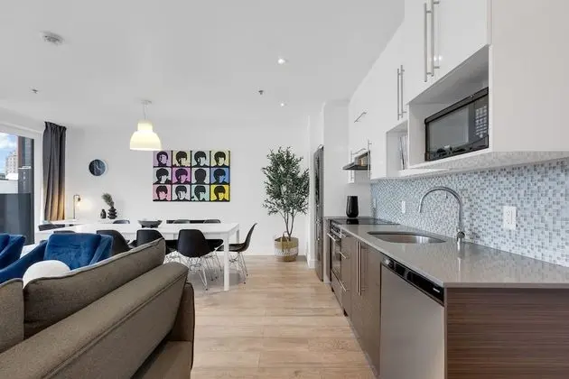 Superior Apart Daire, Birden Çok Yatak, Veranda, Şehir Manzaralı (Duplex Downtown 503)