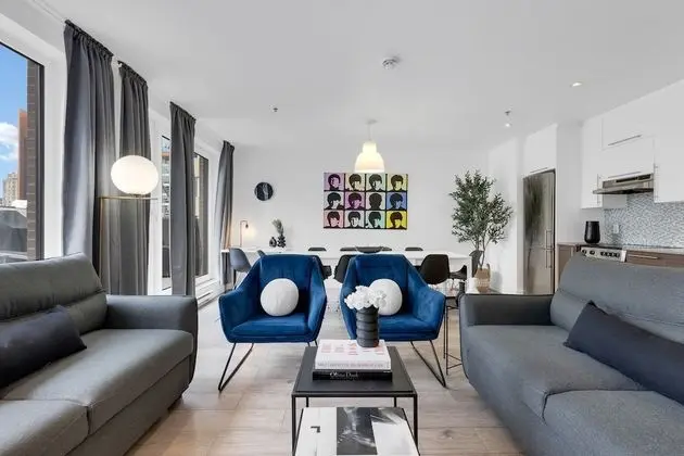 Superior Apart Daire, Birden Çok Yatak, Veranda, Şehir Manzaralı (Duplex Downtown 503)