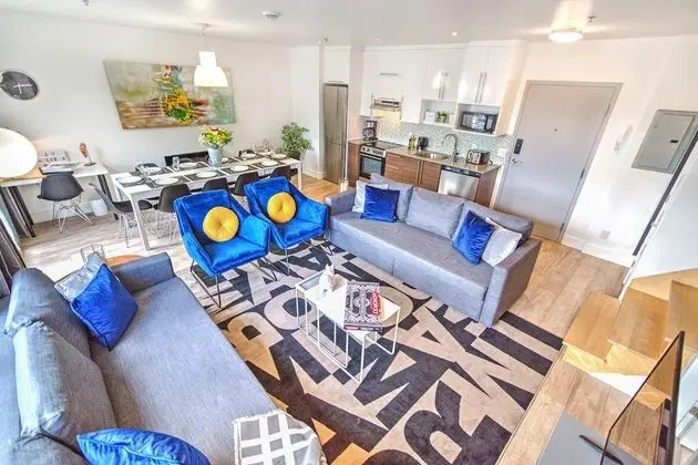Superior Apart Daire, Birden Çok Yatak, Veranda, Şehir Manzaralı (Duplex Downtown 503)