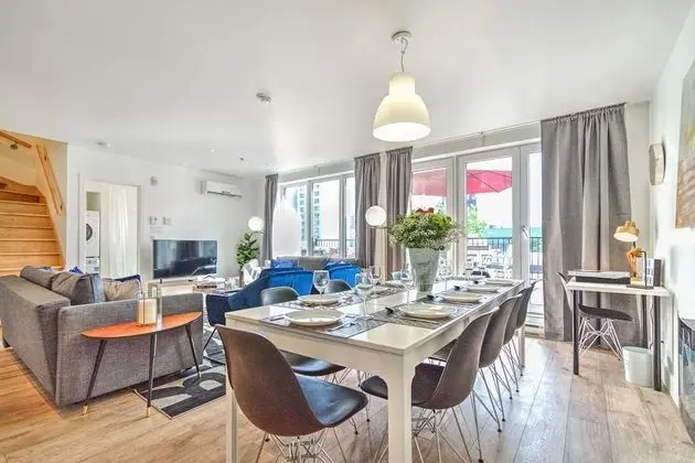 Superior Apart Daire, Birden Çok Yatak, Veranda, Şehir Manzaralı (Duplex Downtown 503)