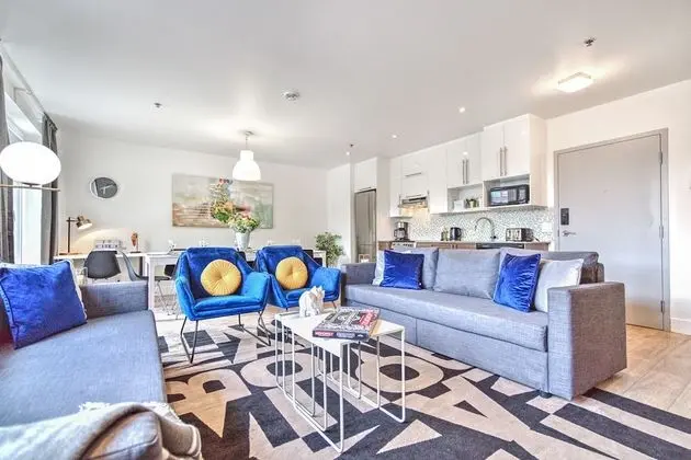 Superior Apart Daire, Birden Çok Yatak, Veranda, Şehir Manzaralı (Duplex Downtown 503)
