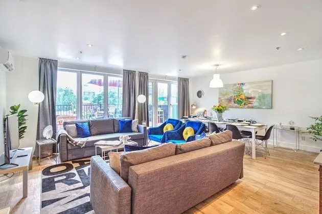 Superior Apart Daire, Birden Çok Yatak, Veranda, Şehir Manzaralı (Duplex Downtown 503)