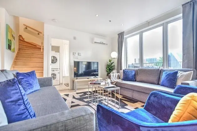 Superior Apart Daire, Birden Çok Yatak, Veranda, Şehir Manzaralı (Duplex Downtown 503)
