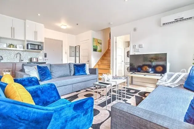 Superior Apart Daire, Birden Çok Yatak, Veranda, Şehir Manzaralı (Duplex Downtown 503)