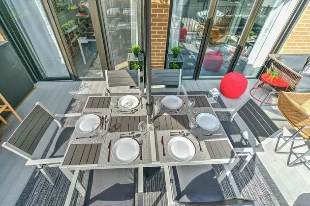 Superior Apart Daire, Birden Çok Yatak, Veranda, Şehir Manzaralı (Duplex Downtown 503)