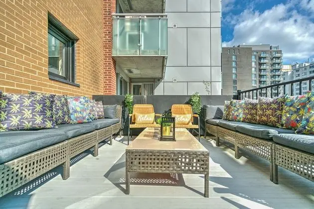 Superior Apart Daire, Birden Çok Yatak, Veranda, Şehir Manzaralı (Duplex Downtown 503)