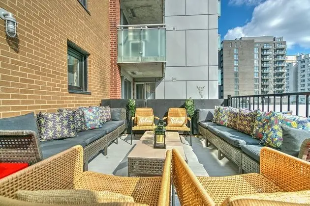 Superior Apart Daire, Birden Çok Yatak, Veranda, Şehir Manzaralı (Duplex Downtown 503)