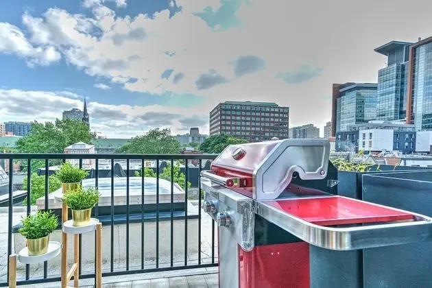Superior Apart Daire, Birden Çok Yatak, Veranda, Şehir Manzaralı (Duplex Downtown 503)