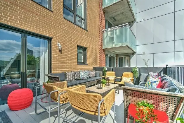 Superior Apart Daire, Birden Çok Yatak, Veranda, Şehir Manzaralı (Duplex Downtown 503)