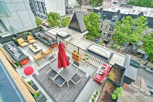 Superior Apart Daire, Birden Çok Yatak, Veranda, Şehir Manzaralı (Duplex Downtown 503)