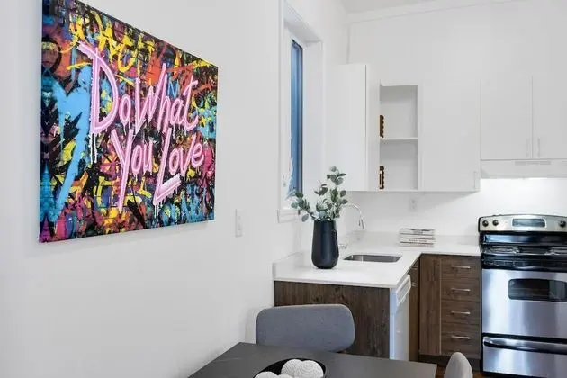 City Apart Daire, 1 Yatak Odası, Veranda, Şehir Manzaralı (Mont-Royal 202)