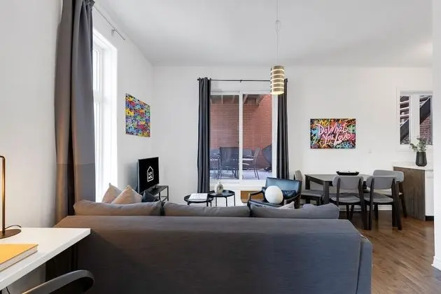 City Apart Daire, 1 Yatak Odası, Veranda, Şehir Manzaralı (Mont-Royal 202)