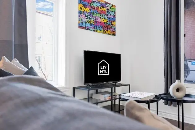 City Apart Daire, 1 Yatak Odası, Veranda, Şehir Manzaralı (Mont-Royal 202)
