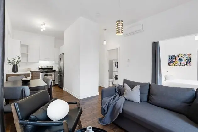 City Apart Daire, 1 Yatak Odası, Veranda, Şehir Manzaralı (Mont-Royal 202)