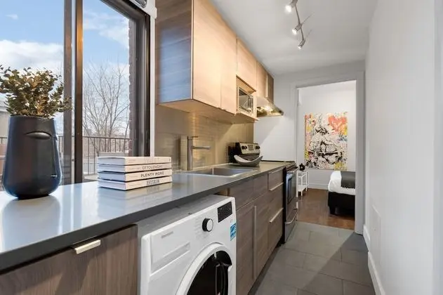 City Apart Daire, 1 Yatak Odası, Veranda, Şehir Manzaralı (Soho 2)