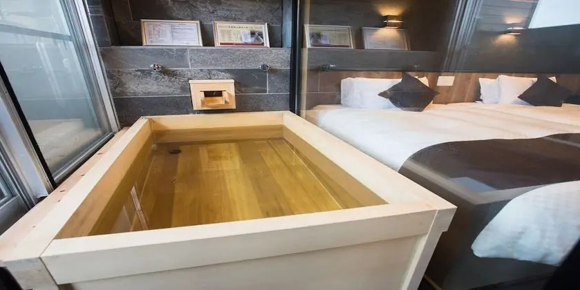 Traditional İki Ayrı Yataklı Oda, Sigara İçilmez, Sıcak Su Havuzu (Modern Japanese Style)