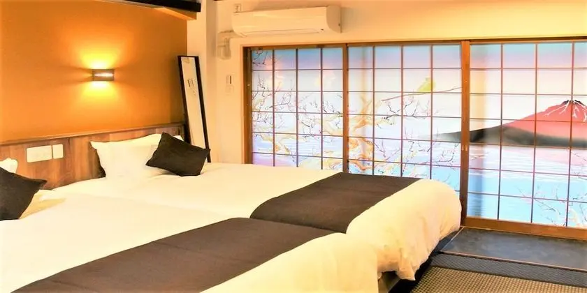 Standard İki Ayrı Yataklı Oda, Şehir Manzaralı (Japanese Style with 2 SemiDouble Beds)