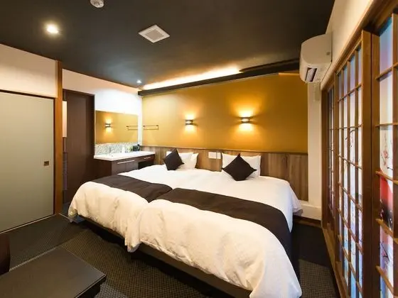 Standard İki Ayrı Yataklı Oda, Şehir Manzaralı (Japanese Style with 2 SemiDouble Beds)