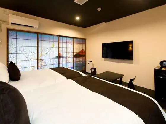 Standard İki Ayrı Yataklı Oda, Şehir Manzaralı (Japanese Style with 2 SemiDouble Beds)