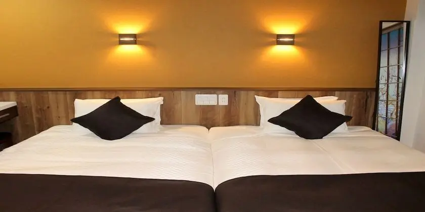Standard İki Ayrı Yataklı Oda, Şehir Manzaralı (Japanese Style with 2 SemiDouble Beds)