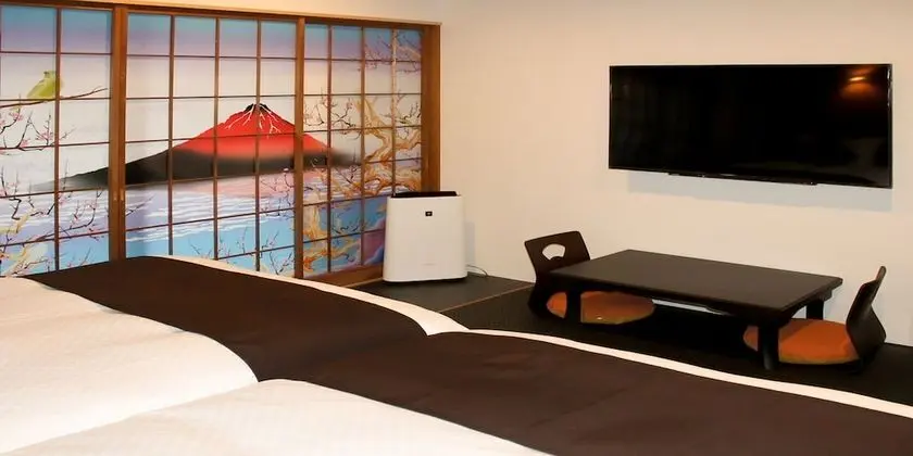 Standard İki Ayrı Yataklı Oda, Şehir Manzaralı (Japanese Style with 2 SemiDouble Beds)