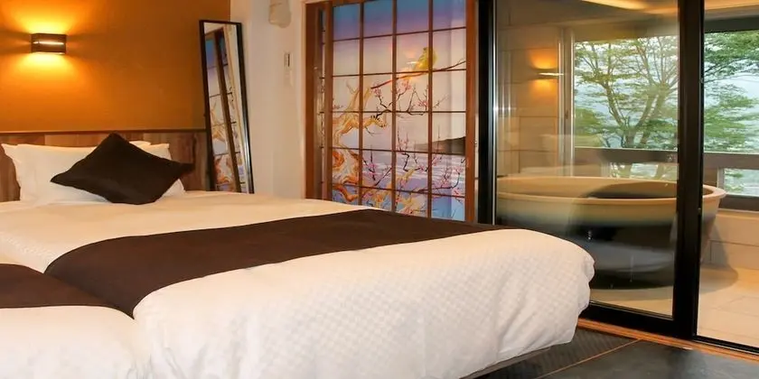 Standard İki Ayrı Yataklı Oda, Şehir Manzaralı (Japanese Style with 2 SemiDouble Beds)