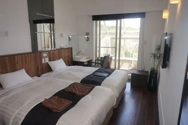 Deluxe İki Ayrı Yataklı Oda, Birden Çok Yatak, Sıcak Su Küveti, Kısmi Deniz Manzarası