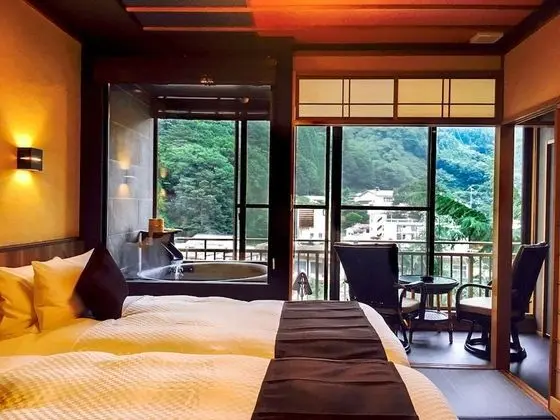 Oda, Sigara İçilmez (Japanese Style Modern with Open Spa)