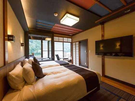 Oda, Sigara İçilmez (Japanese Style Modern with Open Spa)