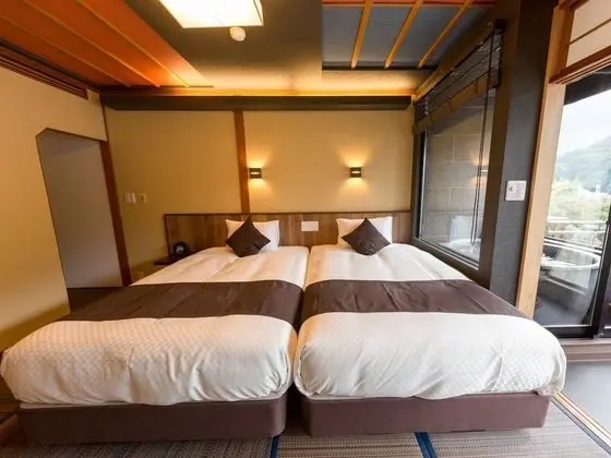 Oda, Sigara İçilmez (Japanese Style Modern with Open Spa)