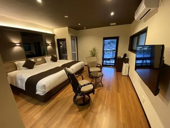 Economy İki Ayrı Yataklı Oda, Sigara İçilebilir, Bahçe Manzaralı