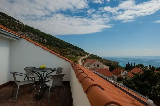 Deluxe Apart Daire, 1 Yatak Odası, Balkon, Deniz Manzaralı
