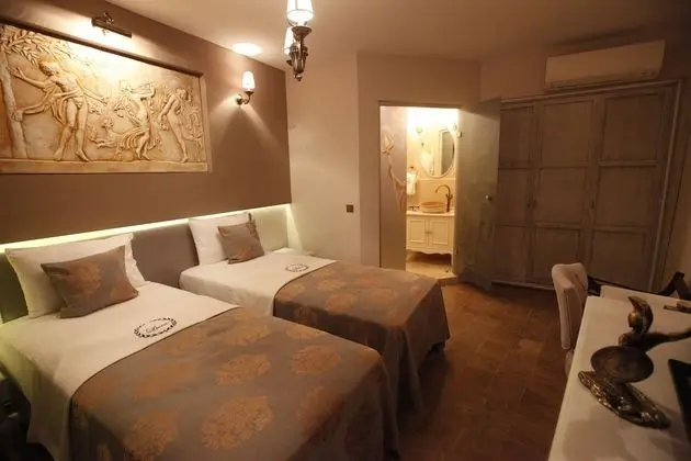 Deluxe Tek Büyük veya İki Ayrı Yataklı Oda, Veranda, Bahçe Manzaralı