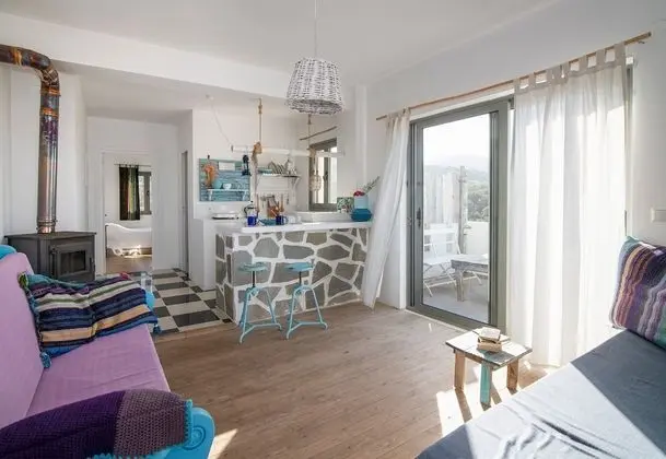Family Apart Daire, 1 Çift Kişilik Yatak ve Çekyat, Bahçeli (Living Apartment Heraklion)