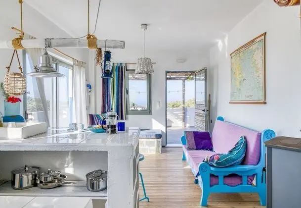 Family Apart Daire, 1 Çift Kişilik Yatak ve Çekyat, Bahçeli (Living Apartment Heraklion)